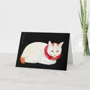 Japanese Bobtail Cat, Shotei Card