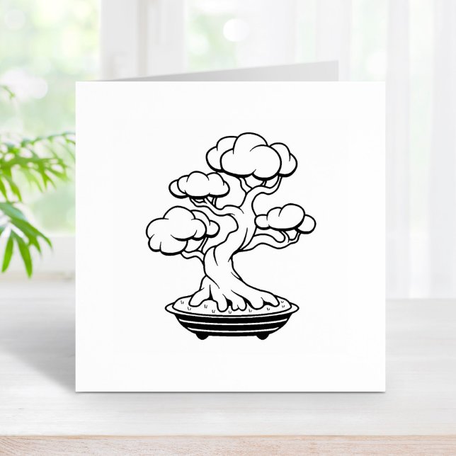 Japanese Bonsai Tree in a Tray Rubber Stamp (Creator Uploaded)