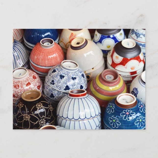 Japanese Bowls: Tokyo Postcard (Front)