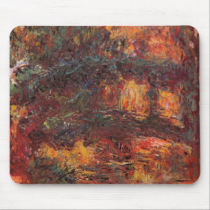 Japanese Bridge - Claude Monet - c1920 Mouse Pad