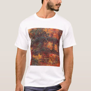 Japanese Bridge - Claude Monet - c1920 T-Shirt
