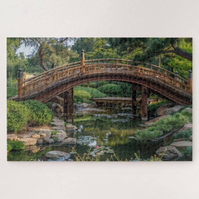 Japanese Bridge Jigsaw Puzzle (Horizontal)