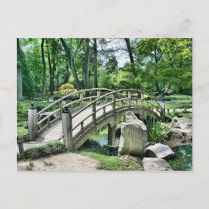japanese bridge postcard