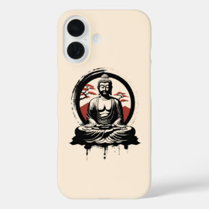 Japanese Buddha Zen  iPhone 16 Case