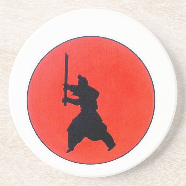 Japanese Bushido Coaster (Front)