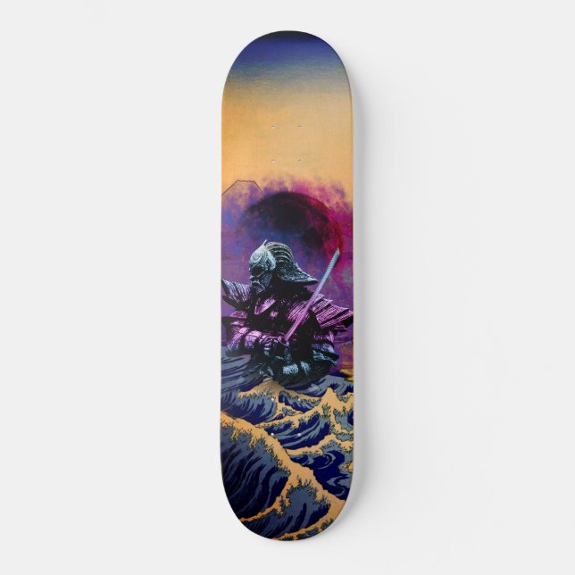 Japanese Bushido Warrior  Skateboard (Front)
