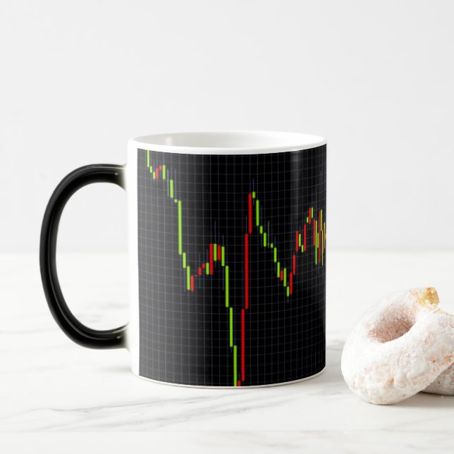 Japanese Candlestick Magic Mug (With Donut)