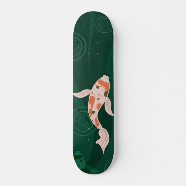 Japanese carp skateboard (Front)