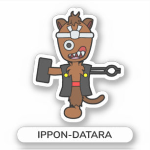 Japanese Cartoon Yokai Monster Ippon-datara