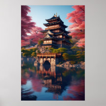 Japanese Castle by the Water