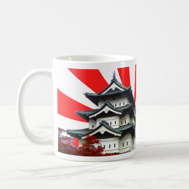 Japanese Castle Coffee Mug (Left)