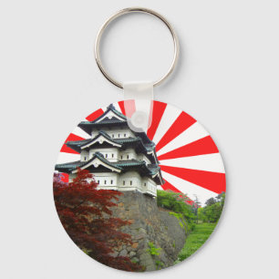 Japanese Castle Key Ring