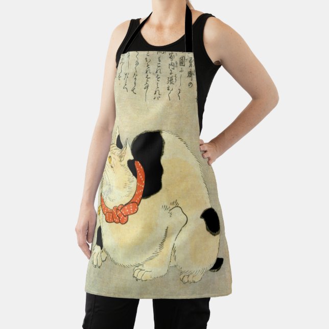 Japanese Cat, Kuniyoshi, Ukiyo-e Apron (Insitu)