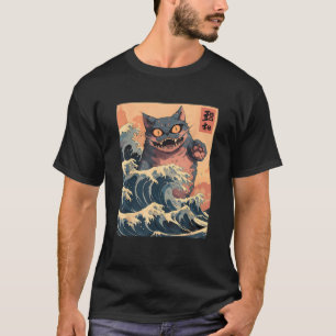 Japanese Cat Lover Harajuku Anime Style Cat  for M T-Shirt