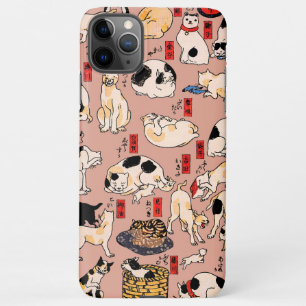 japanese cats Ukiyo-e Funny kitty iPhone 11Pro Max Case
