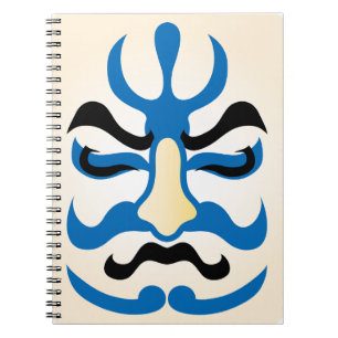 Japanese charm∣Traditional Kabuki Theatre Makeup Notebook