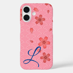 Japanese Cherry Blossom Floral iPhone 16 Case