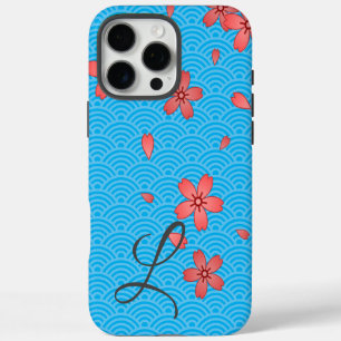 Japanese Cherry Blossom Floral iPhone 16 Pro Max Case
