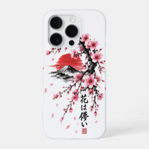 Japanese Cherry Blossom Mount Fuji Phone Case
