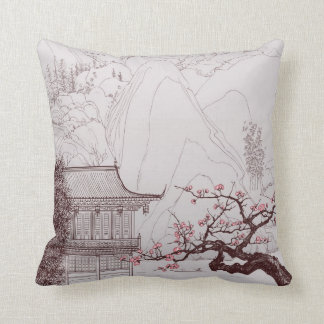 Japanese  Cherry Blossom Pillow