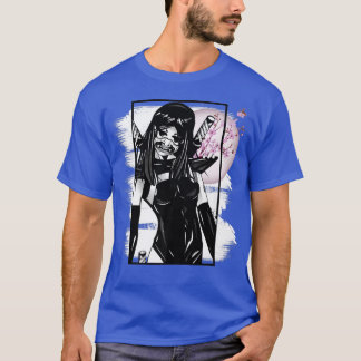 Japanese Cherry Blossom Sakura Flower Otaku Manga  T-Shirt