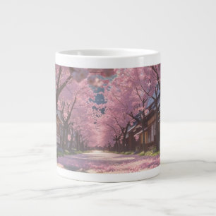 Japanese Cherry Blossom Sakura Mug - Day & Night S