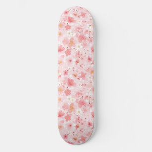 Japanese Cherry Blossom Skateboard