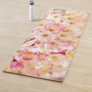 Japanese Cherry Blossom Yoga Mat