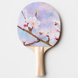 Japanese Cherry - Sakura In Bloom Ping Pong Paddle