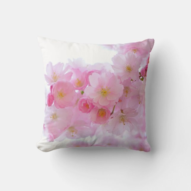 Japanese Cherry Tree Blossom Cushion (Front)