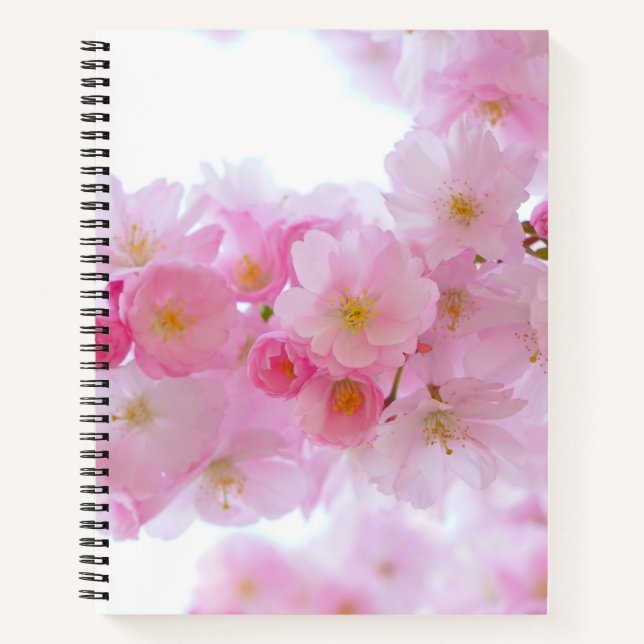 Japanese Cherry Tree Blossom Notebook (Front)