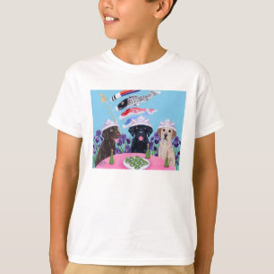 Japanese Children's Day Labradors T-Shirt