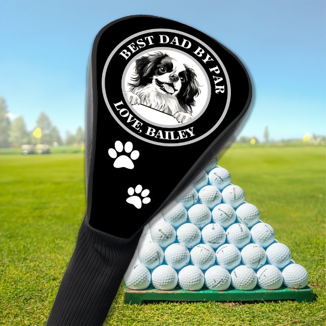 Japanese Chin Dog Personalised Golf Head Cover (Creator Uploaded)