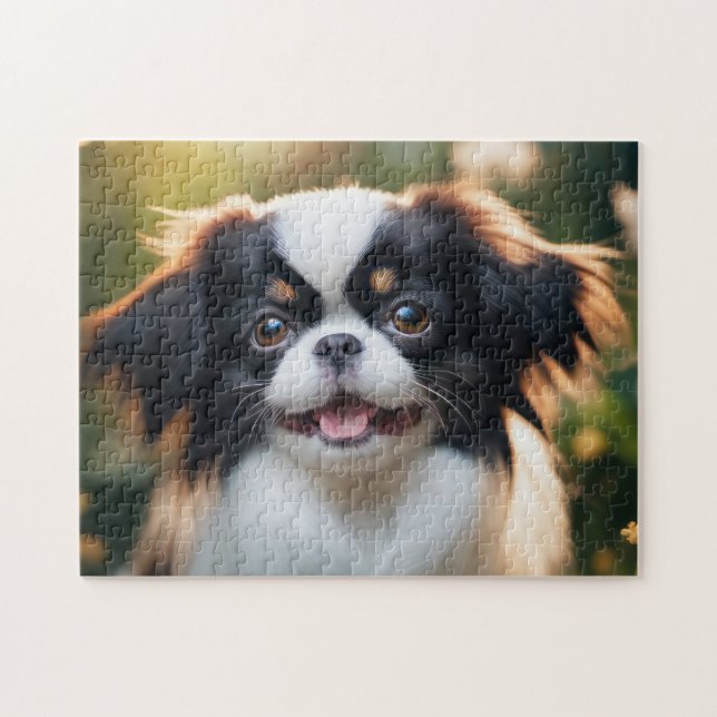 Japanese Chin Dog Puzzle - Various Sizes (Horizontal)
