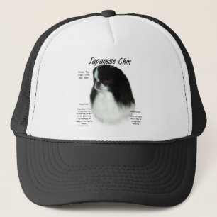 Japanese Chin History Design Trucker Hat