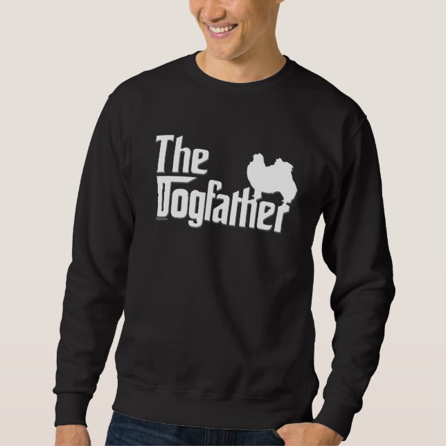 Japanese Chin   Japanese Chin dad Sweatshirt (Front)