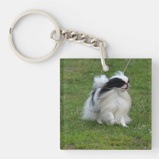 Japanese Chin Key Ring (Front)