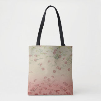 Japanese Chiyogami Tote Bag | Taisho Era Chrysanth