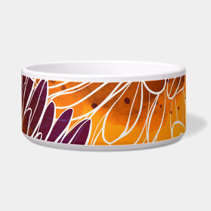 Japanese Chrysanthemum: Watercolor Seamless Patter