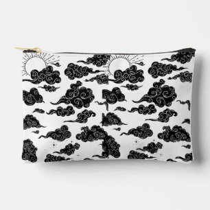 Japanese Cloud Pattern Aesthetic Accessory Pouch