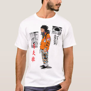 Japanese Cool Urban Samurai Vaporwave Style  T-Shirt