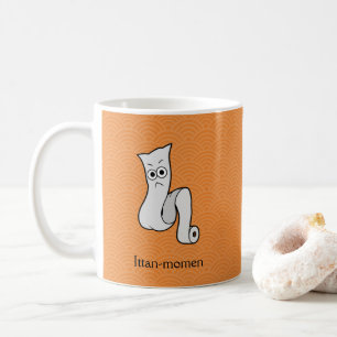 Japanese Cotton Roll Ittan-momen: Cartoon Yokai Coffee Mug
