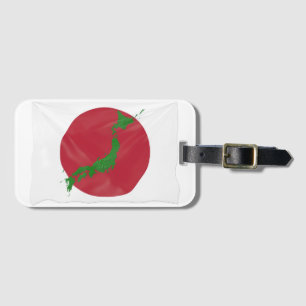 Japanese country luggage tag