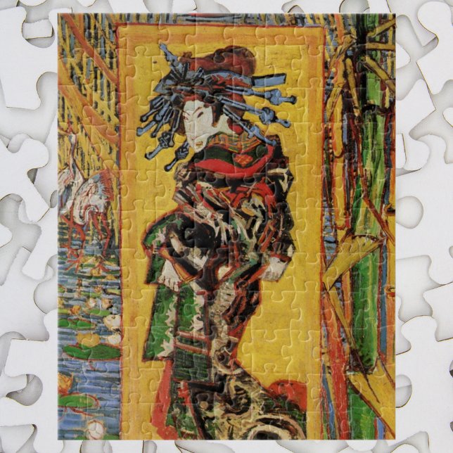 Japanese Courtesan Oiran by Vincent van Gogh Jigsaw Puzzle (Creator Uploaded)