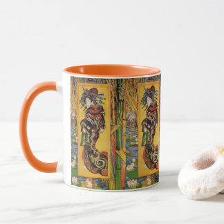 Japanese Courtesan Oiran by Vincent van Gogh Mug