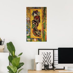 Japanese Courtesan Oiran by Vincent van Gogh Poster