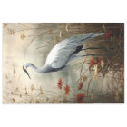 Japanese Crane 4 Decoupage Paper
