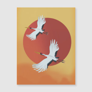 Japanese Crane birds