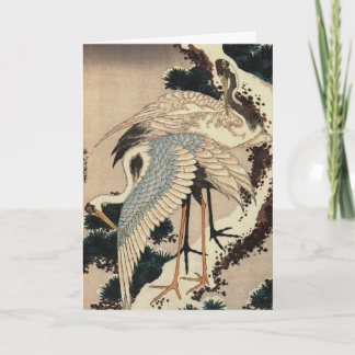 Japanese Cranes Holiday Card