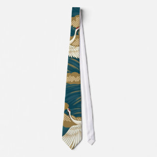 Japanese Cranes Tie
